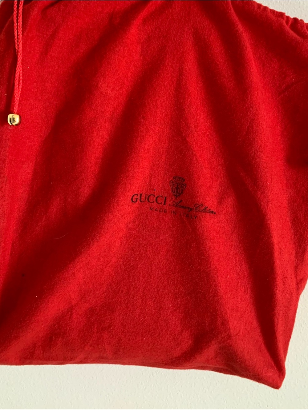 Vintage Gucci Monogram Canvas Sherry Line Tote with red gucci dust bag - Picture 16 of 16